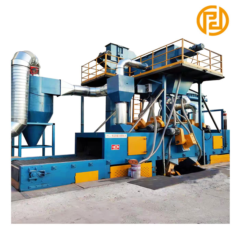 Notkun Mesh Belt Shot Blasting Machine